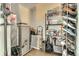 Unfinished storage area with shelving and room for organizing belongings at 1750 Wewatta St # 834, Denver, CO 80202