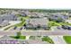 Aerial view of a community center with ample parking and landscaped grounds at 12444 Madison Way, Thornton, CO 80241