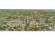 Aerial view of a quiet residential neighborhood showcasing tree-lined streets at 8820 Poze Blvd, Thornton, CO 80229