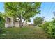 Spacious backyard featuring lush greenery and mature tree providing ample shade at 8820 Poze Blvd, Thornton, CO 80229