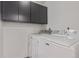 A laundry room shows a set of new, white Maytag washer and dryer units at 6455 E Bates Ave # 4-105, Denver, CO 80222