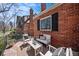Inviting patio with seating area, perfect for outdoor relaxation at 1615 Kearney St, Denver, CO 80220