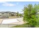 Exterior image shows the community pool with seating and lush landscaping at 12973 Grant E Cir # A, Thornton, CO 80241