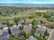 Aerial view of home featuring mountain views and surrounding neighborhood at 2359 Indian Paintbrush Cir, Highlands Ranch, CO 80129