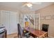 Comfortable home office with hardwood floors and lots of natural light at 2359 Indian Paintbrush Cir, Highlands Ranch, CO 80129