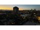 City view from the property, showcasing the skyline and nearby cityscape at dusk at 130 N Pearl St # 1001, Denver, CO 80203