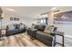 Cozy living area with comfortable seating, modern lighting, and stylish decor at 130 N Pearl St # 1001, Denver, CO 80203