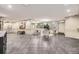 A luxury lobby with comfortable seating, complemented by an elegant mirror, creates a welcoming atmosphere for residents and guests at 130 N Pearl St # 1001, Denver, CO 80203