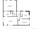 Layout of the home's rooms and spaces at 828 Mariposa St, Denver, CO 80204
