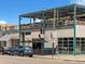 Modern building with a rooftop patio and outdoor seating area with modern architecture at 2524 Champa St # 1, Denver, CO 80205