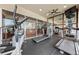 Gym area offering fitness equipment and a view at 9944 E Carolina Cir # 201, Aurora, CO 80247