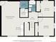 Basement floor plan featuring recreation room, wet bar, utility room, laundry, bedrooms, bathroom, and hallway at 6775 Newland St, Arvada, CO 80003