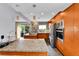Modern kitchen featuring granite countertops and stainless steel appliances at 11404 W Sharkstooth Peak, Littleton, CO 80127