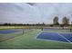 Outdoor tennis and pickleball courts in great condition for sports enthusiasts at 2312 Dogwood Dr, Erie, CO 80516