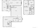 Detailed floor plan showcasing layout of living spaces, bedrooms, kitchen, and garage at 13935 E Idaho Pl, Aurora, CO 80012