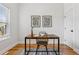 Inviting office with wood floors, bright light, and decor accents at 279 Delaware St, Denver, CO 80223