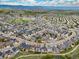 Community aerial view featuring Bison Park, Clear Sky Elementary, and the location of 3319 Starry Night Loop at 3319 Starry Night Loop, Castle Rock, CO 80109