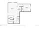 Basement floor plan featuring a flex area, bedroom, bathroom, utilities, and storage at 3319 Starry Night Loop, Castle Rock, CO 80109