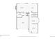 Floor plan showing layout of the first floor of the property at 3540 Brushwood Dr, Castle Rock, CO 80109