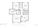 Floor plan showing layout of the second floor of the property at 3540 Brushwood Dr, Castle Rock, CO 80109
