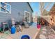Inviting back patio featuring a cozy seating area, perfect for outdoor relaxation and entertaining guests at 1413 Ben Nevis Ave, Broomfield, CO 80020