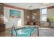 Cozy hot tub area with a brick wall, serene decor, and an inviting ambiance at 130 N Pearl St # 1804, Denver, CO 80203