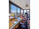 Bright office with floor-to-ceiling windows offering stunning city views at 130 N Pearl St # 1804, Denver, CO 80203