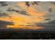 Beautiful sunset skyline view featuring vibrant colors and mountain silhouettes at 130 N Pearl St # 1804, Denver, CO 80203