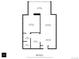 Detailed floor plan of the residence, showcasing layout and dimensions at 1888 S Jackson St # 604, Denver, CO 80210