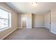 Bright bedroom with window and access to closet at 821 Robert St, Longmont, CO 80503