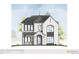 Stunning new construction home with a white brick exterior and modern design elements at 1679 Bellaire St, Denver, CO 80220