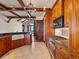 Spacious kitchen featuring wood cabinets, granite countertops, tile floors and stainless steel appliances at 1880 Mallard Dr, Broomfield, CO 80020
