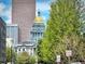 Scenic city view with Denver capitol building framed by lush green trees at 1130 N Pennsylvania St # 208, Denver, CO 80203