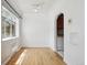 Cozy living area with hardwood floors, an open layout with connecting room at 1130 N Pennsylvania St # 208, Denver, CO 80203
