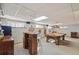 Basement rec room featuring a wooden bar and pool table at 2287 Pinto Trl, Elizabeth, CO 80107