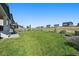 Large backyard with grassy area at 1161 E Witherspoon Dr, Elizabeth, CO 80107