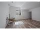 Unfinished basement with vinyl flooring at 1161 E Witherspoon Dr, Elizabeth, CO 80107