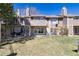 Exterior backyard view with lawn at 2716 E Otero Pl # 6, Centennial, CO 80122