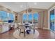 Bright breakfast nook with multiple windows with great natural light and view at 5478 Water Oak Cir, Castle Rock, CO 80108