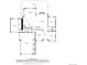 First-floor plan featuring living room, dining area, kitchen, breakfast nook, and two garages at 5478 Water Oak Cir, Castle Rock, CO 80108