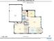 Detailed main floorplan featuring a living room, dining room, kitchen, laundry, office, garage and breakfast area at 973 Orion Way, Castle Rock, CO 80108