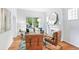 Cozy living room featuring hardwood floors, stylish furniture, and plenty of natural light at 3613 Julian St, Denver, CO 80211
