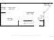 Main level floor plan including a kitchen, dining area, living room, and balcony, highlighting the layout and dimensions at 12478 W Nevada Pl # 208, Lakewood, CO 80228