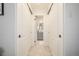 Hallway features ample closet space, leading to a well-appointed bathroom at 7801 W 35Th Ave # 301, Wheat Ridge, CO 80033