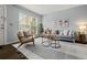 Cozy living room featuring modern furnishings and a large window at 1653 S Blackhawk Way # B, Aurora, CO 80012