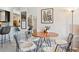 Cozy dining area featuring a wood table and chairs with fur accents at 805 29Th St # 308, Boulder, CO 80303