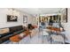Comfortable living room featuring a bar, table set, and stylish decor at 805 29Th St # 308, Boulder, CO 80303