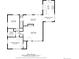 Two-story home floor plan, features primary bedroom and living room at 2602 S Lafayette St, Denver, CO 80210