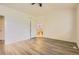Spacious Primary bedroom with wood floors and ensuite bathroom at 19259 E Caspian Pl, Aurora, CO 80013