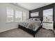 Comfortable bedroom with a neutral color scheme and natural light from large windows at 12532 Daniels Gate Dr, Castle Pines, CO 80108